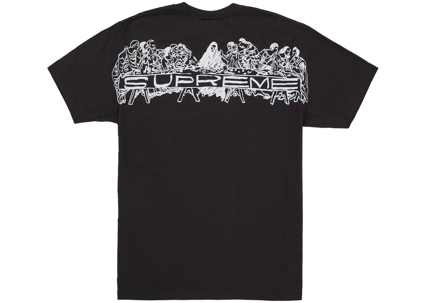 Supreme Supper Tee Black - vue 360