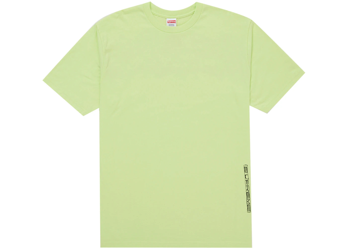 Supreme Supper Tee Bright Yellow - vue secondaire B