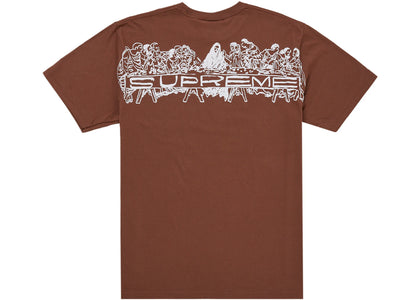 Supreme Supper Tee Brown - product view 2
