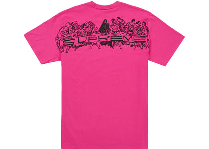 Supreme Supper Tee Fuchsia - authentic Supreme product