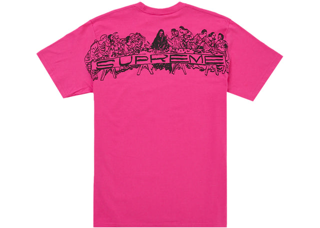 Supreme Supper Tee Fuchsia