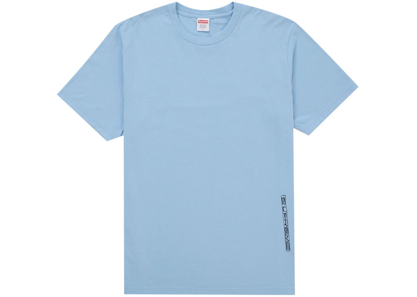 Supreme Supper Tee Powder Blue - vue secondaire A