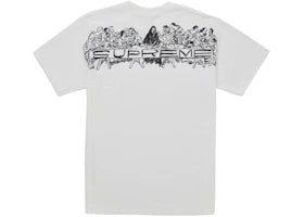Supreme Supper Tee White - vue 360