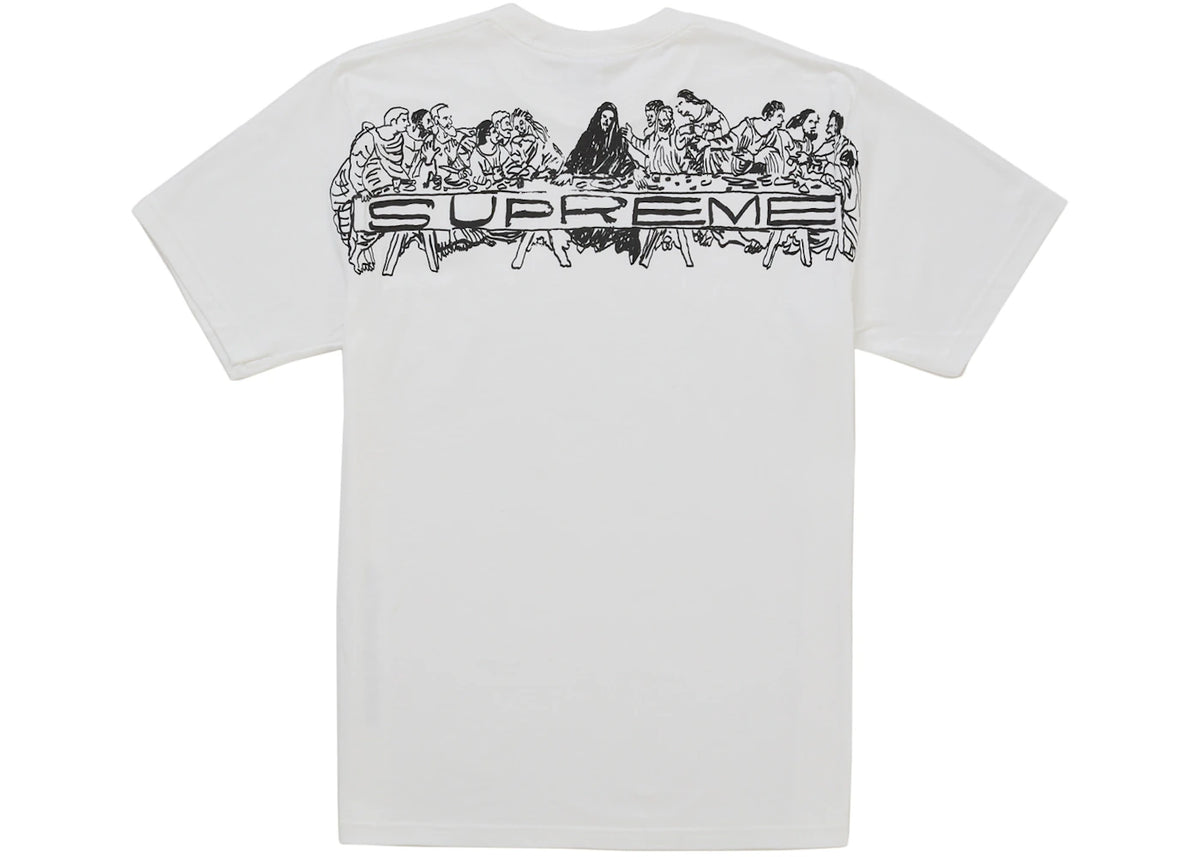 Supreme Supper Tee White - vue 360