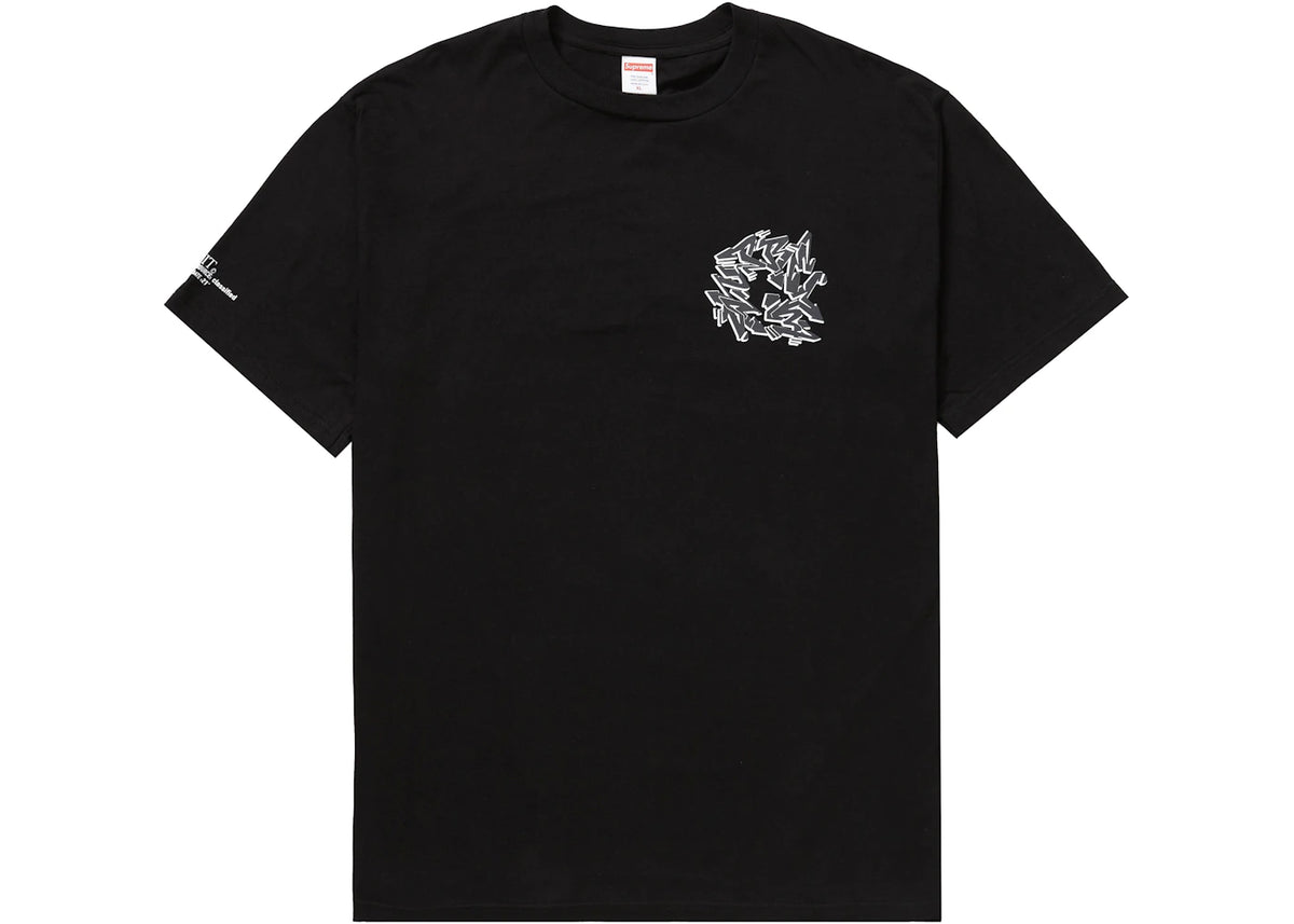 Supreme Support Unit Tee Black - vue 360