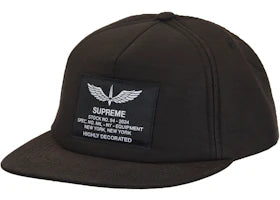 Supreme Surplus 5-Panel Black - vue 360