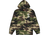 Supreme Swarovski S Logo Hooded Sweatshirt Woodland Camo