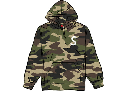 Supreme Swarovski S Logo Hooded Sweatshirt Woodland Camo - authentic Supreme apparel