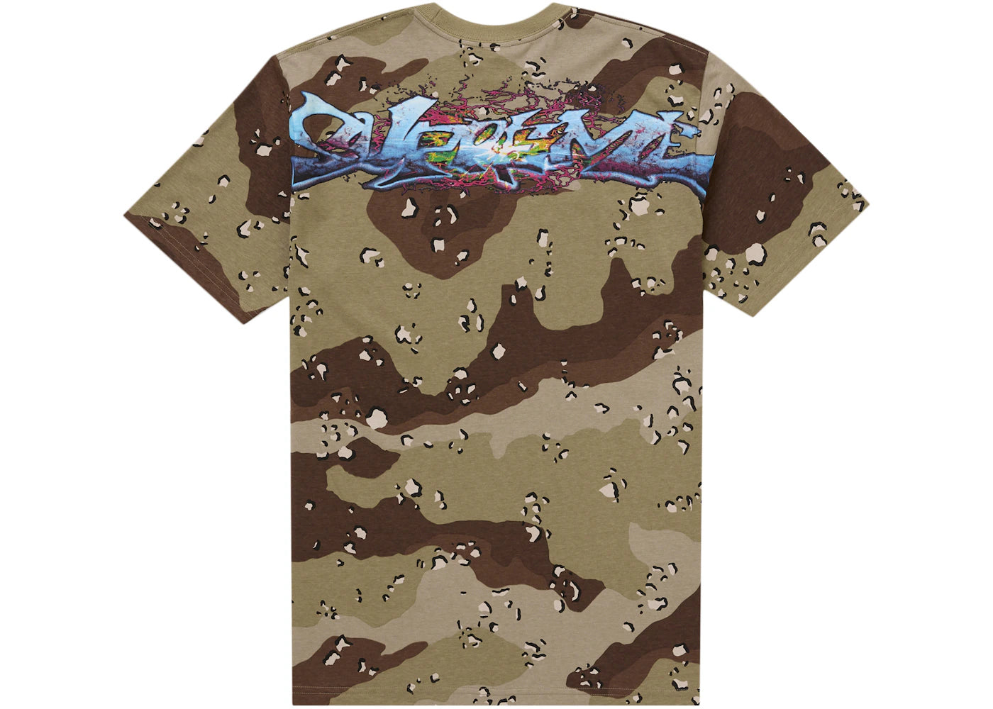 Supreme Tag Tee Chocolate Chip Camo - vue secondaire A