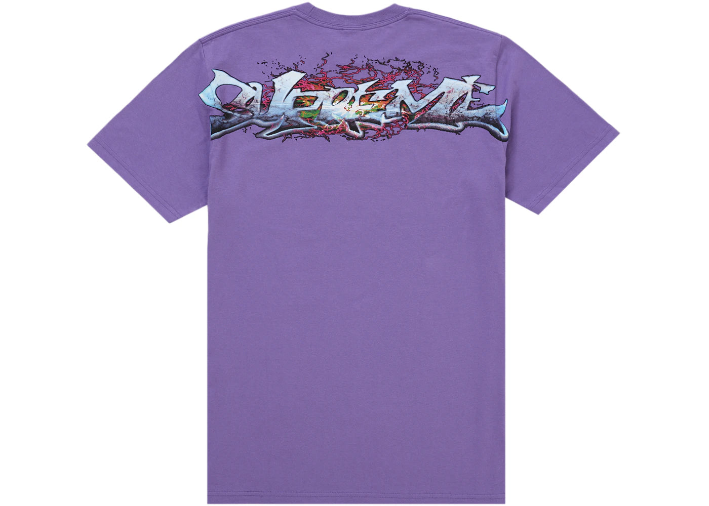 Supreme Tag Tee Purple - vue 360