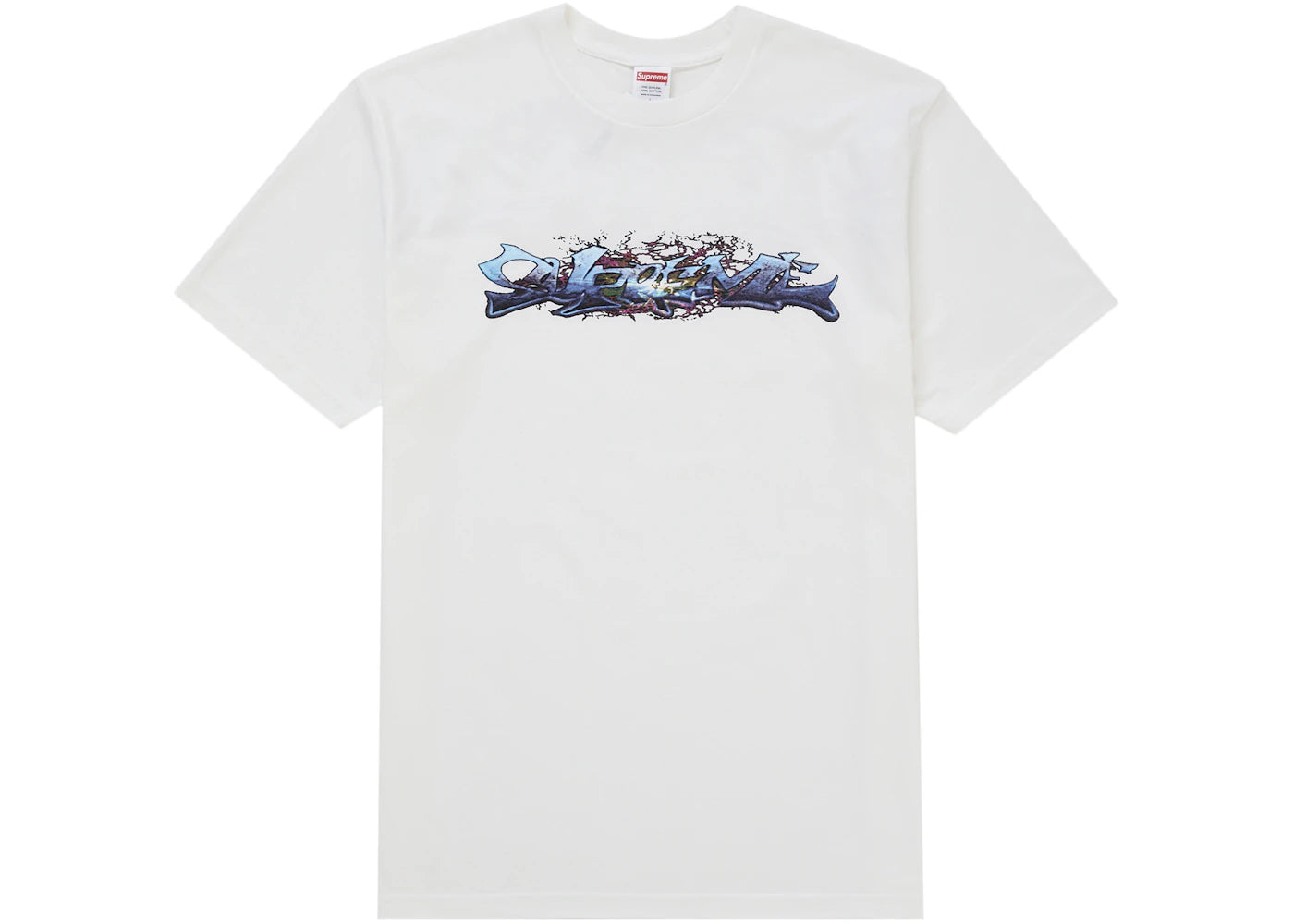 Supreme Tag Tee White - vue secondaire B