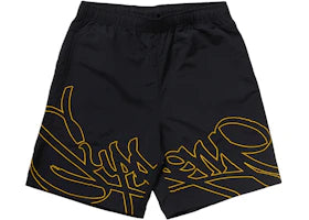Supreme Tag Water Short Black