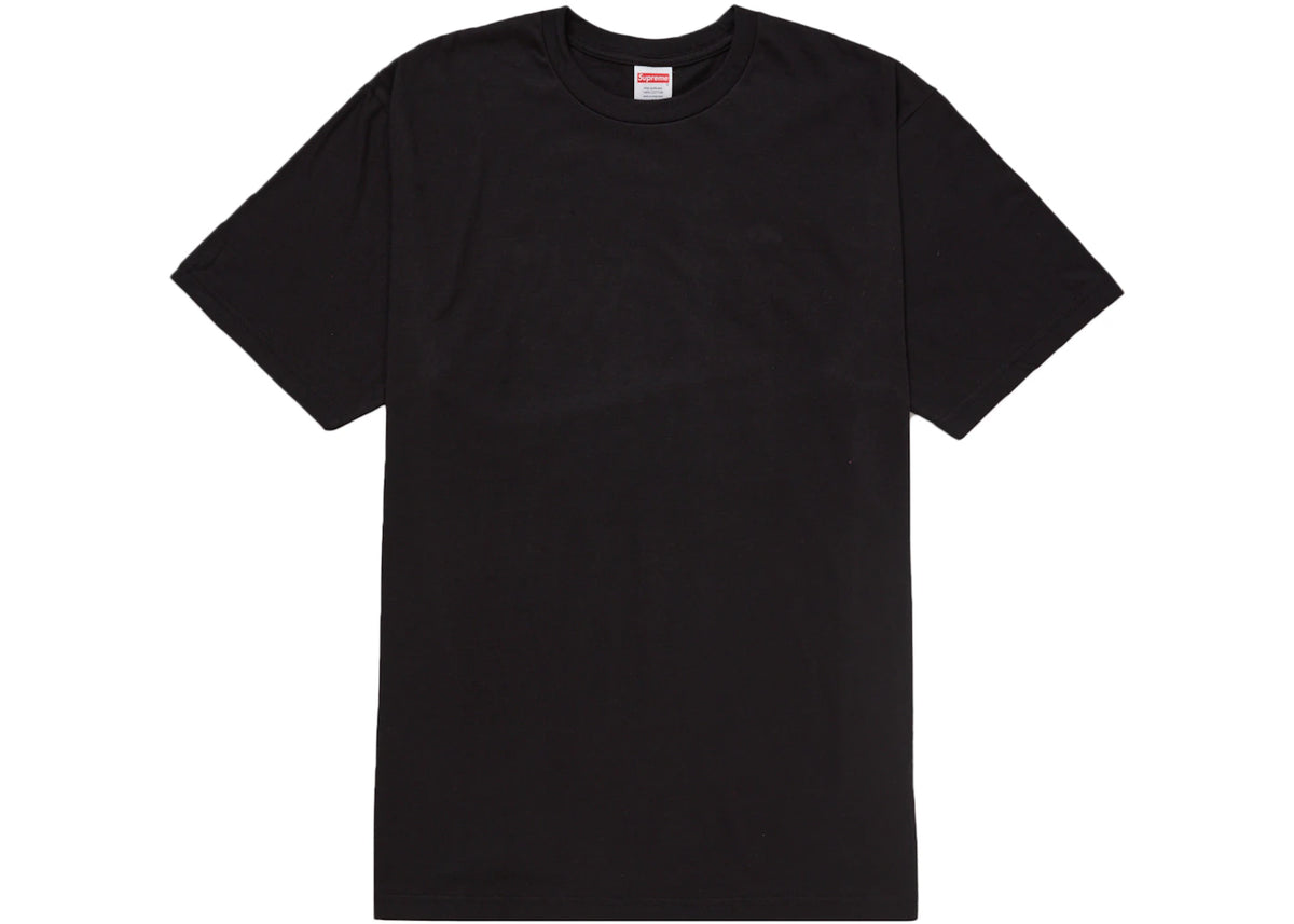 Supreme Tape Tee Black - vue secondaire B