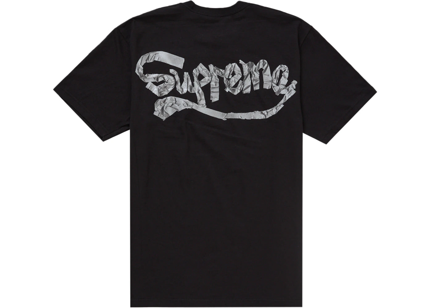 Supreme Tape Tee Black - vue secondaire A