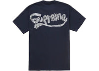 Supreme Tape Tee Navy