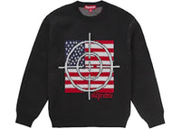 Supreme Target Sweater Black