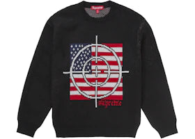 Supreme Target Sweater Black