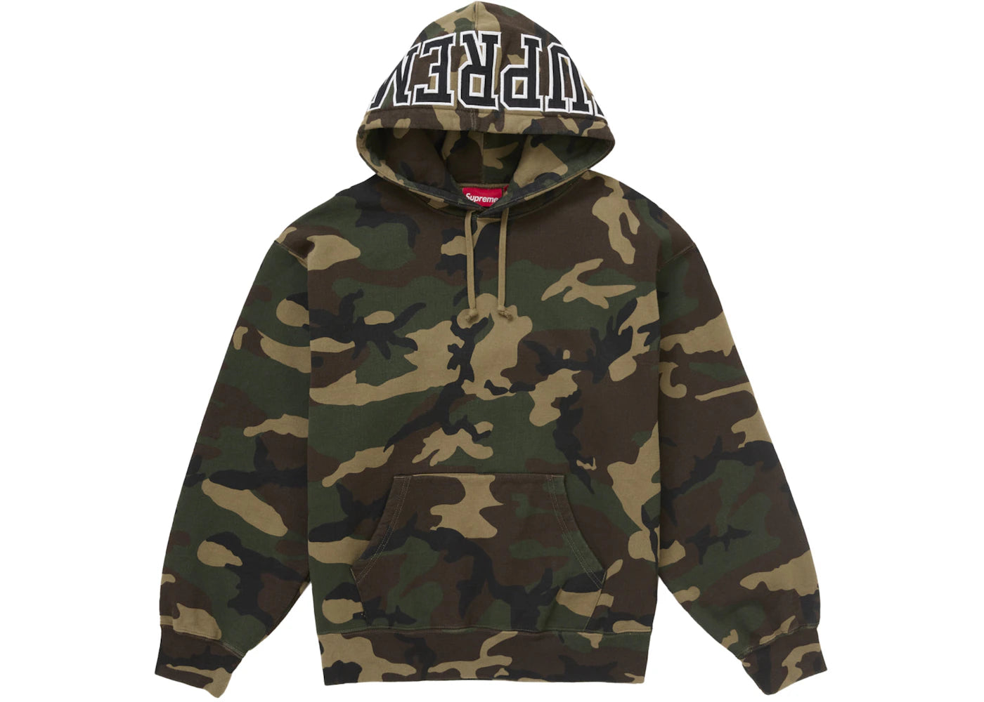 Supreme Team 94 Hooded Sweatshirt Camo - vue secondaire A