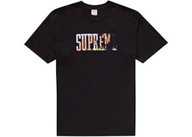 Supreme Tera Patrick Collegiate Tee Black - vue 360
