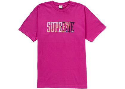 Supreme Tera Patrick Collegiate Tee Magenta - product view 2