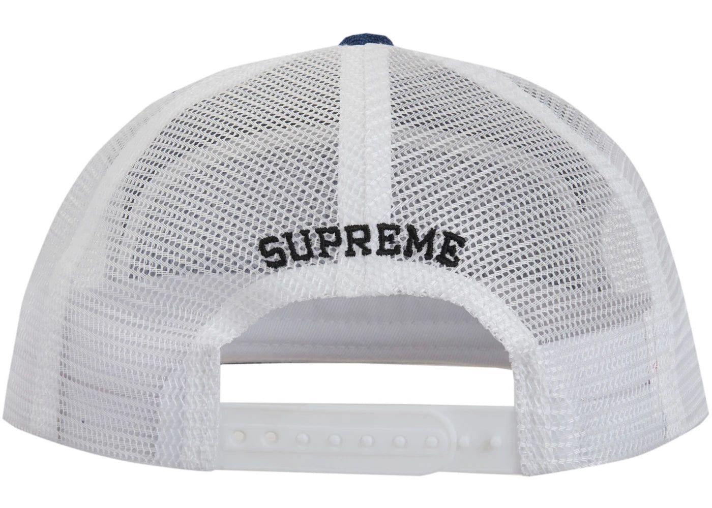 Supreme Terry Mesh Back 5 Panel Blue - vue secondaire B