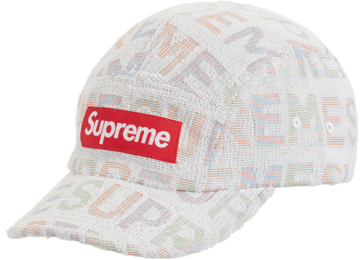 Supreme Terry Spellout Camp Cap White - vue secondaire A