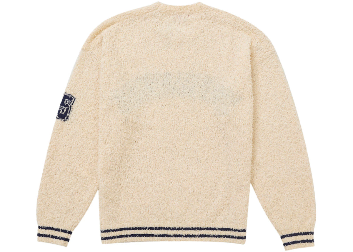 Supreme Textured Arc Sweater Cream - vue secondaire B