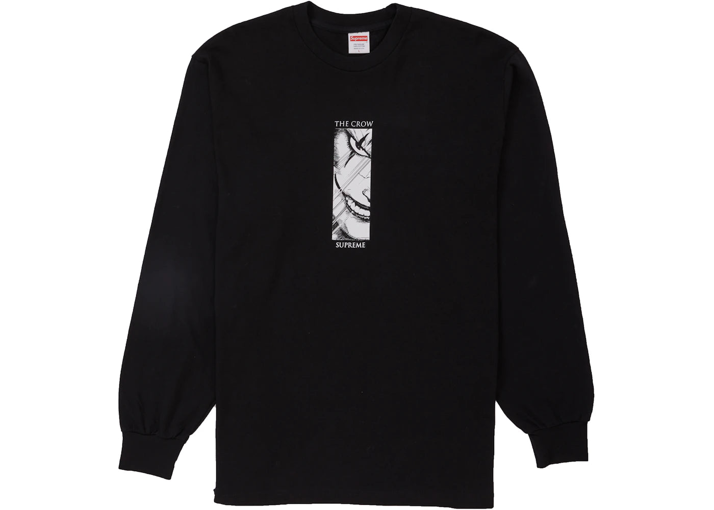Supreme The Crow L/S Tee Black - vue secondaire A