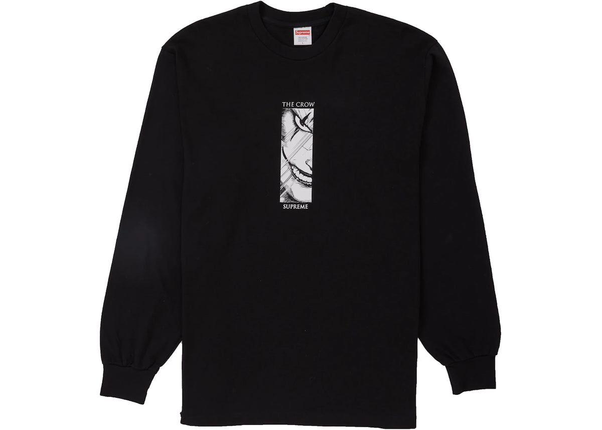 Supreme The Crow L/S Tee Black - vue 360