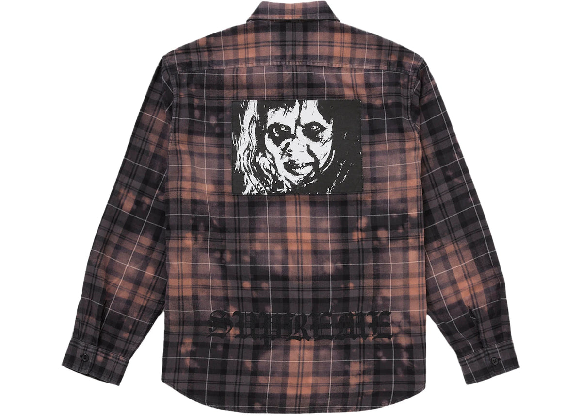 Supreme The Exorcist Flannel Shirt Black - vue secondaire B