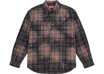Supreme The Exorcist Flannel Shirt Black - apparel view 2
