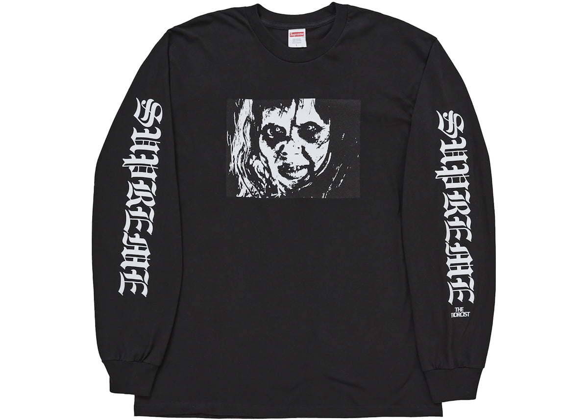 Supreme The Exorcist Mother L/S Tee Black - vue 360