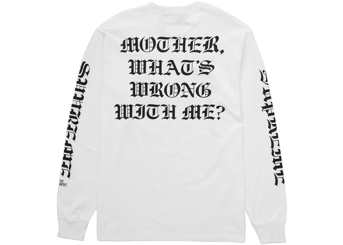 Supreme The Exorcist Mother L/S Tee White - vue secondaire A