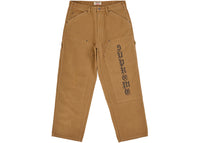 Supreme The Great China Wall Double Knee Painter Pant Brown
