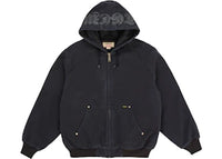 Supreme The Great China Wall Hooded Work Jacket Black