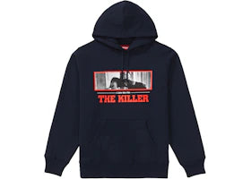 Supreme The Killer Hooded Sweatshirt Navy