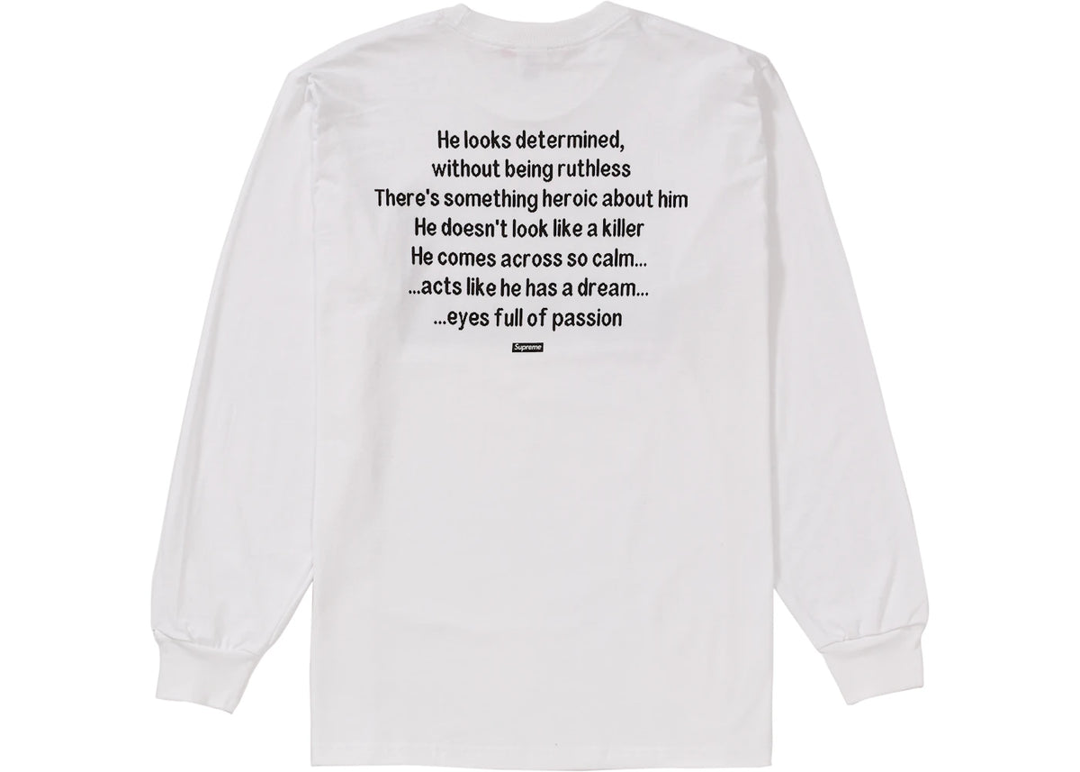 Supreme The Killer L/S Tee White - vue secondaire B