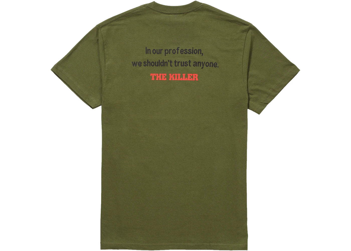 Supreme The Killer Trust Tee Olive - vue secondaire B