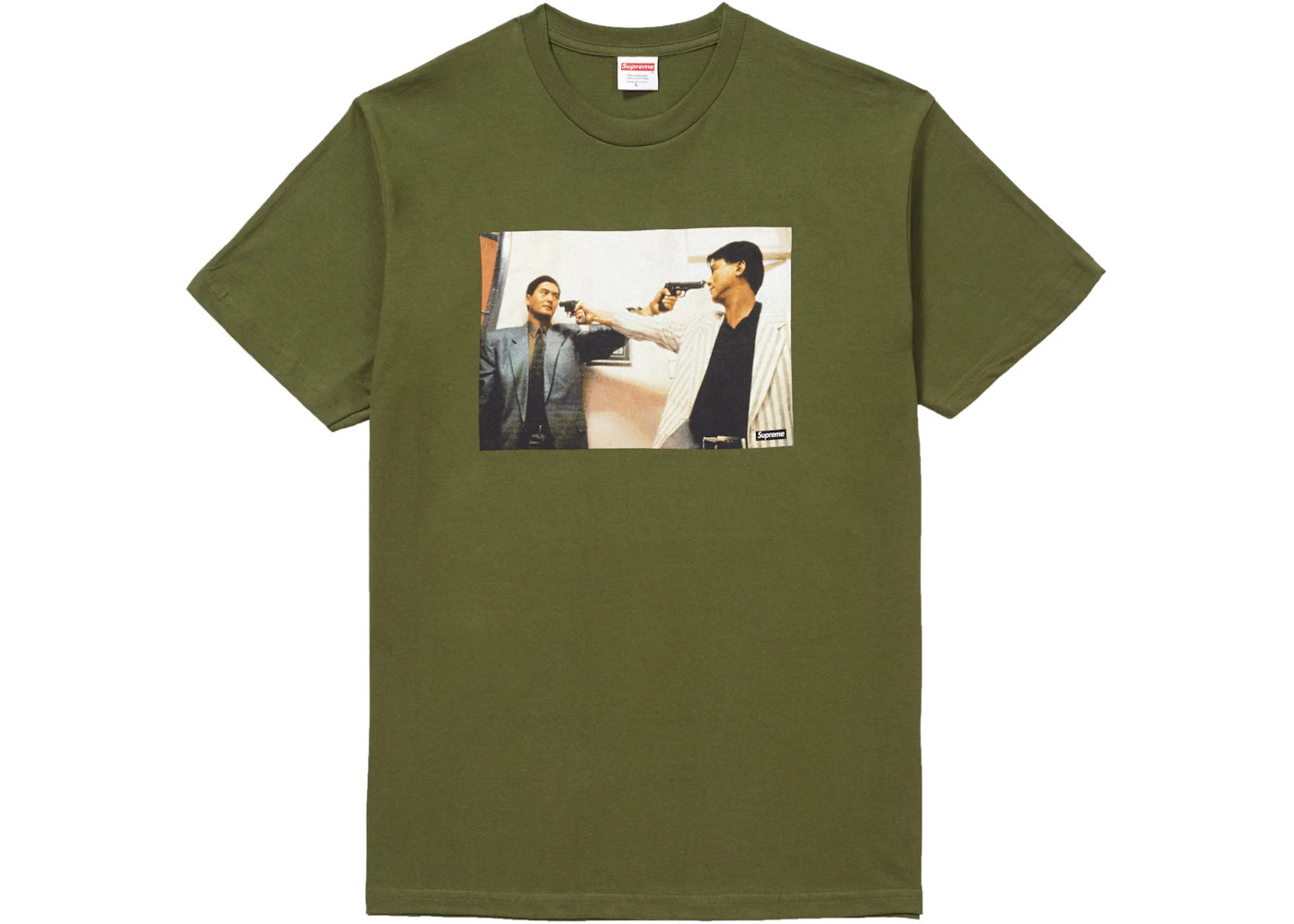 Supreme The Killer Trust Tee Olive - vue secondaire A