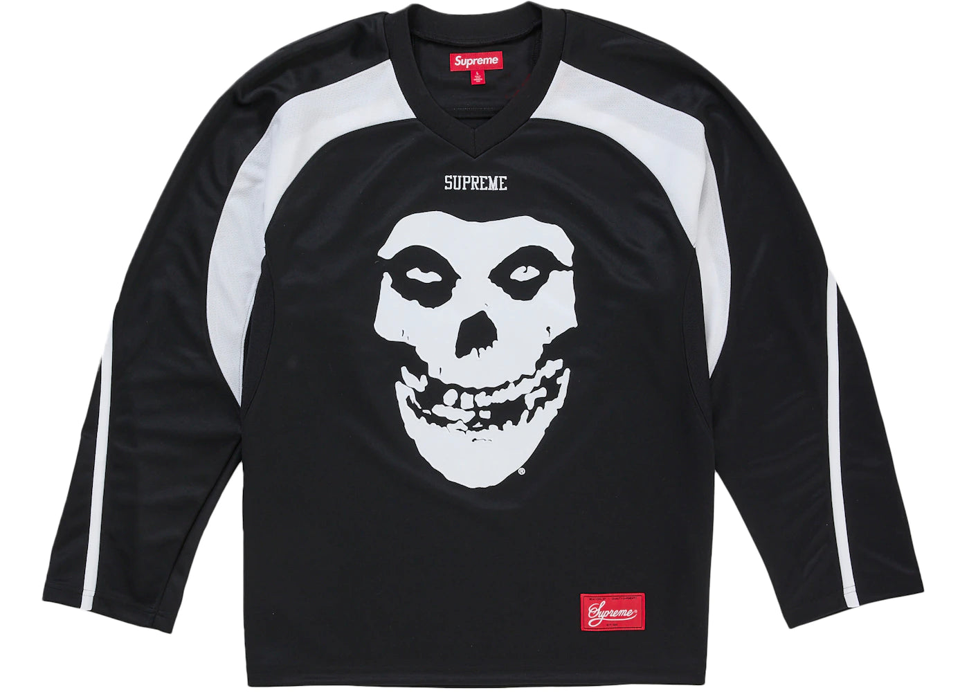 Supreme The Misfits Hockey Jersey Black - vue secondaire A