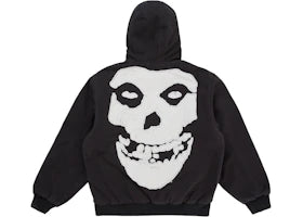 Supreme The Misfits Hooded Work Jacket Black - vue 360