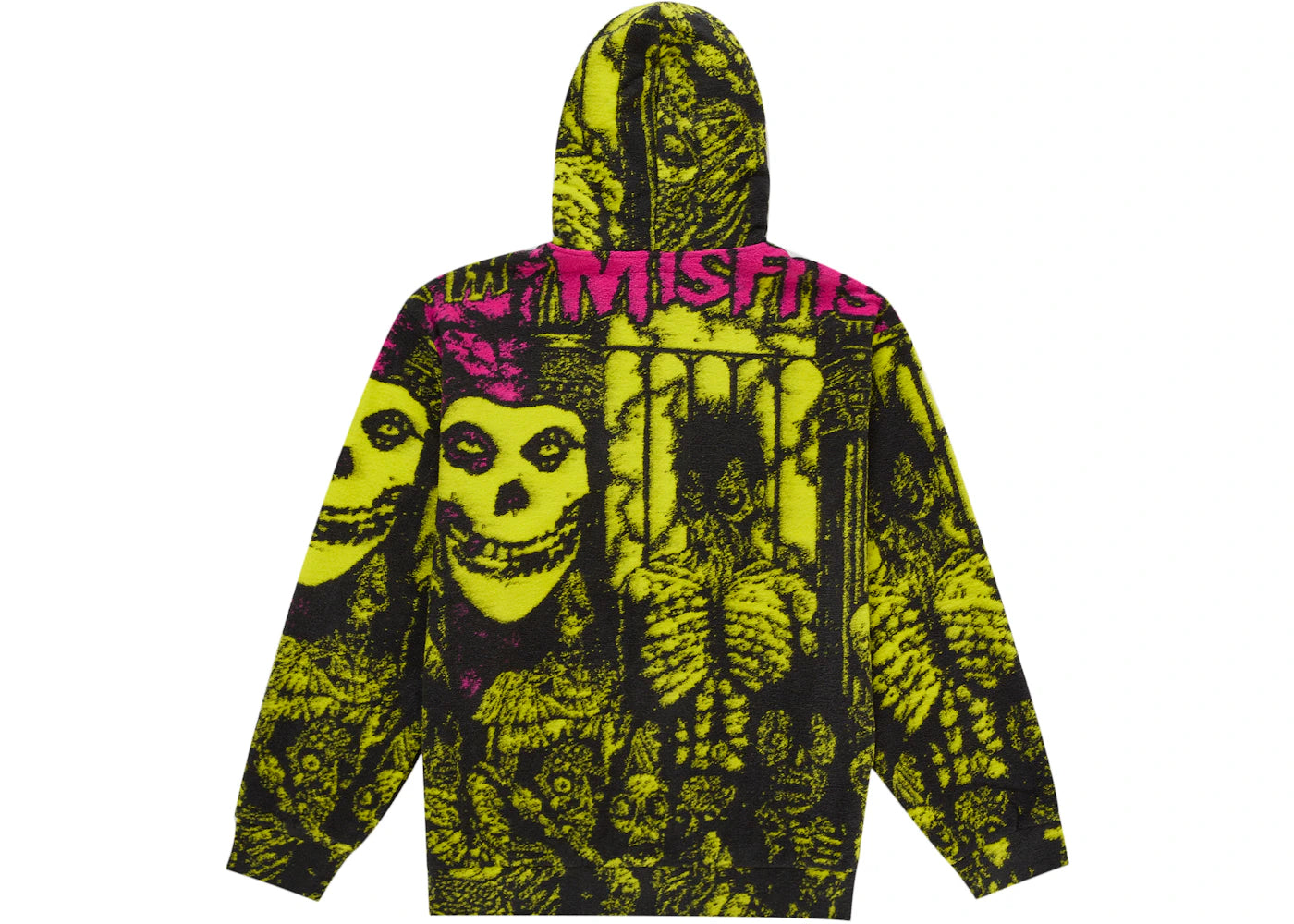Supreme The Misfits Zip Up Hooded Sweater Multicolor - vue secondaire A
