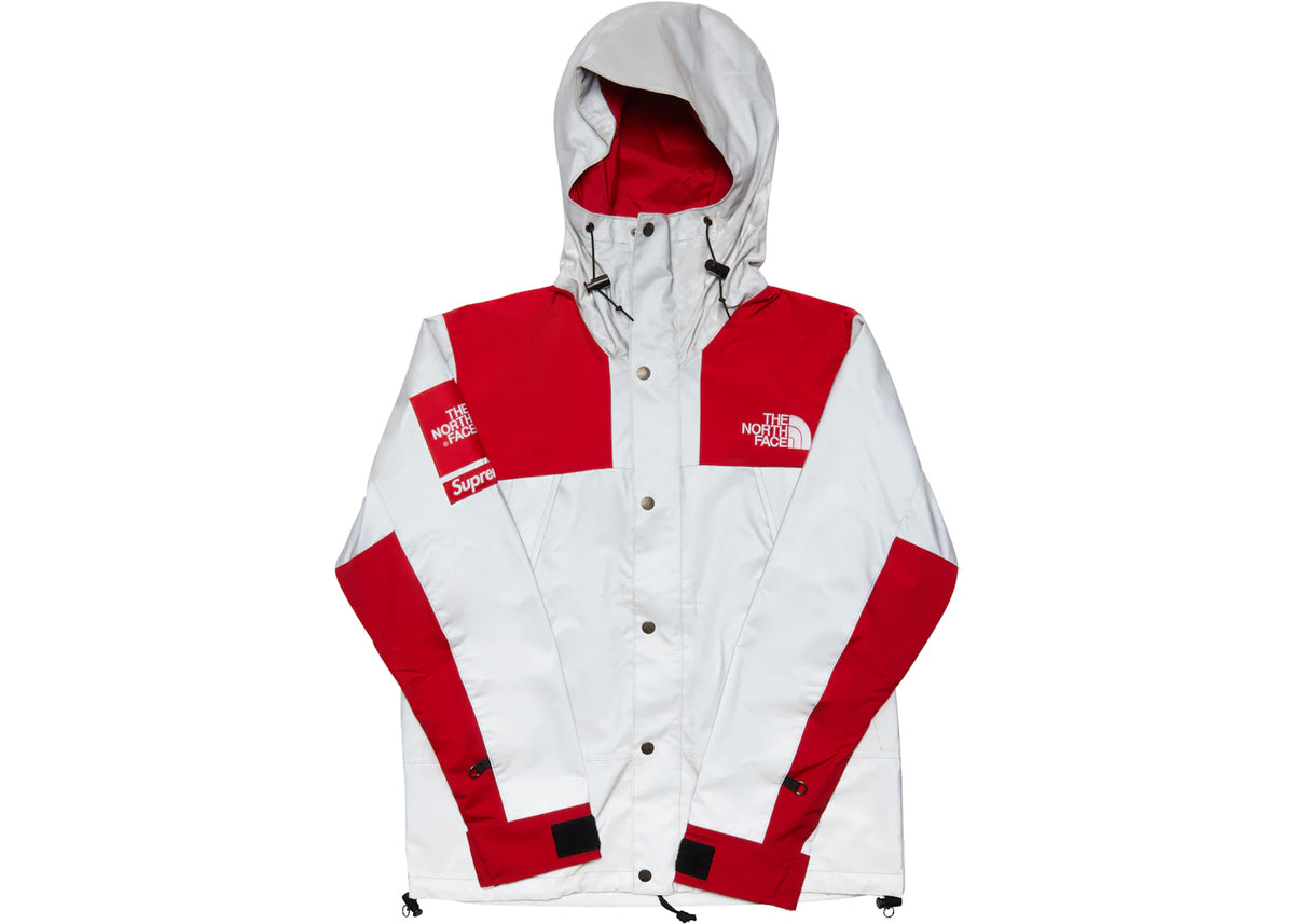 Supreme The North Face 3M Reflective Mountain Jacket Red - vue secondaire A