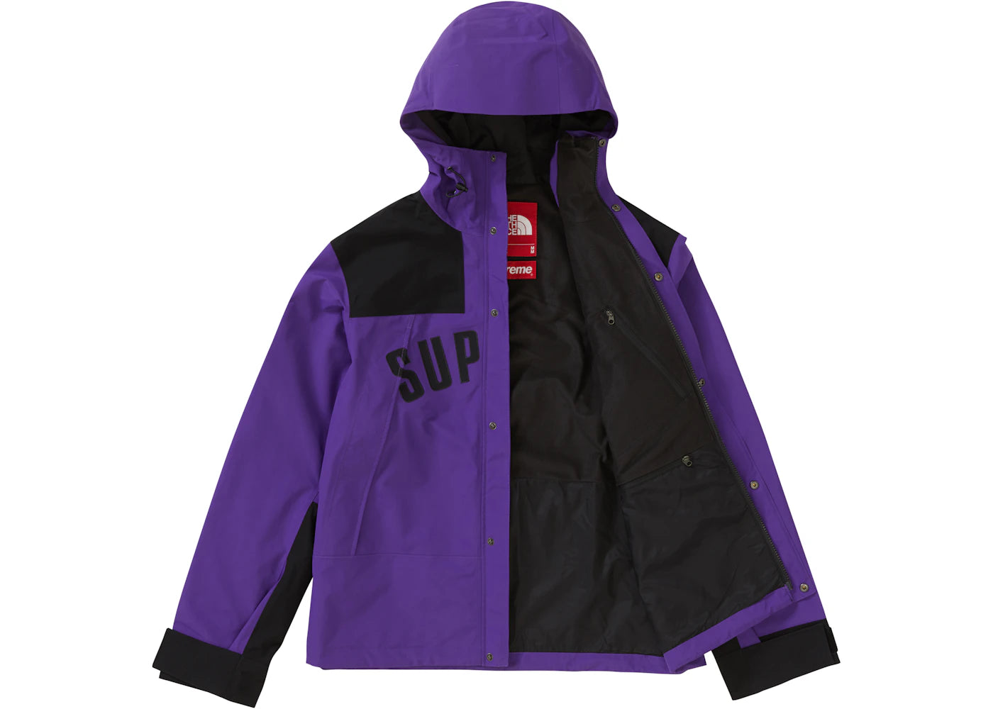 Supreme The North Face Arc Logo Mountain Parka Purple - vue secondaire A