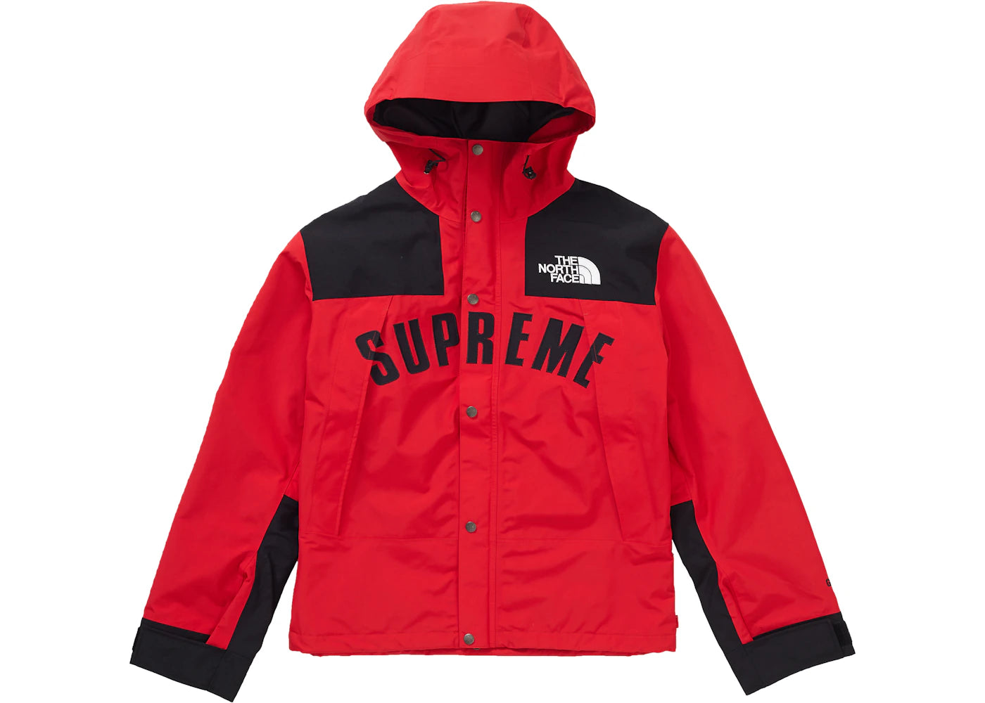 Supreme The North Face Arc Logo Mountain Parka Red - vue secondaire A