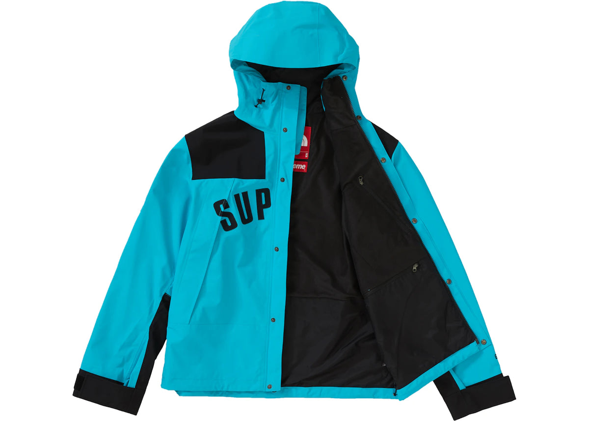 Supreme The North Face Arc Logo Mountain Parka Teal - vue secondaire B