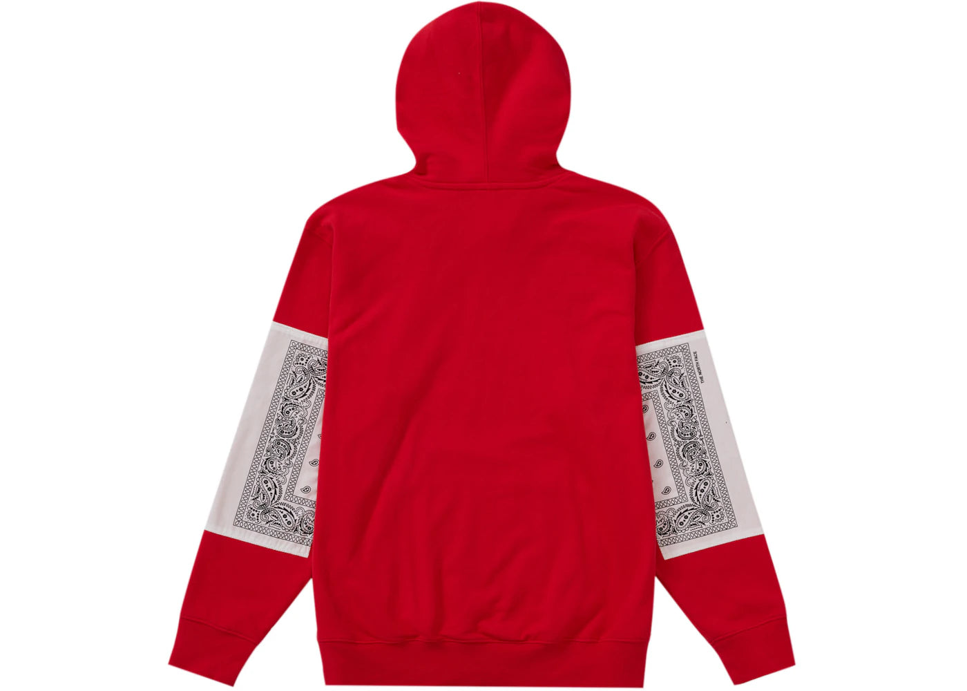 Supreme The North Face Bandana Hooded Sweatshirt Red - vue secondaire B