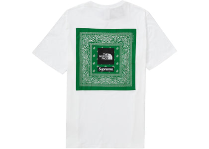 Supreme The North Face Bandana Tee White - product view 2