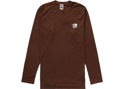 Supreme The North Face Base Layer L/S Top (FW22) Brown - product view 2