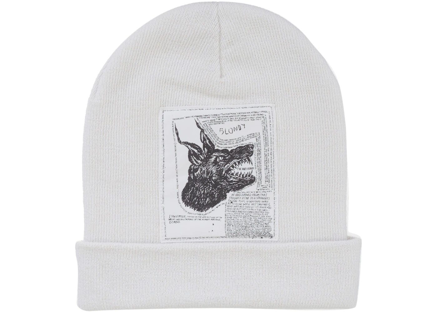 Supreme The North Face Beanie (FW24) White - vue secondaire A